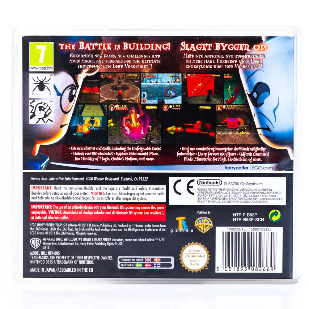 LEGO Harry Potter Years 5-7 - Nintendo DS spill - Retrospillkongen