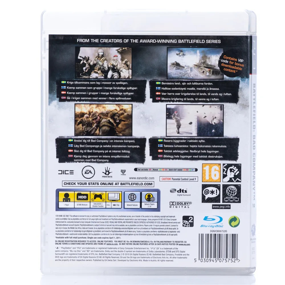 Battlefield: Bad Company 2 - PS3 spill - Retrospillkongen