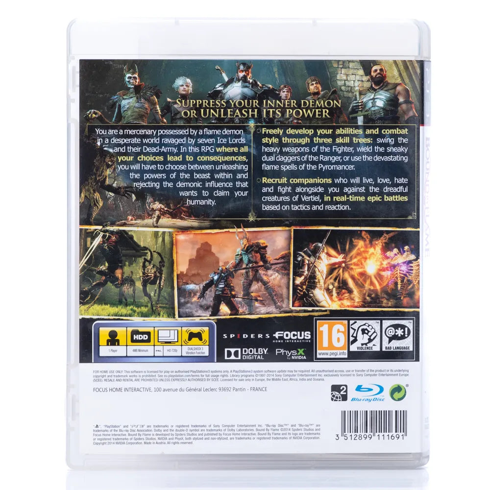Bound by Flame - PS3 spill - Retrospillkongen