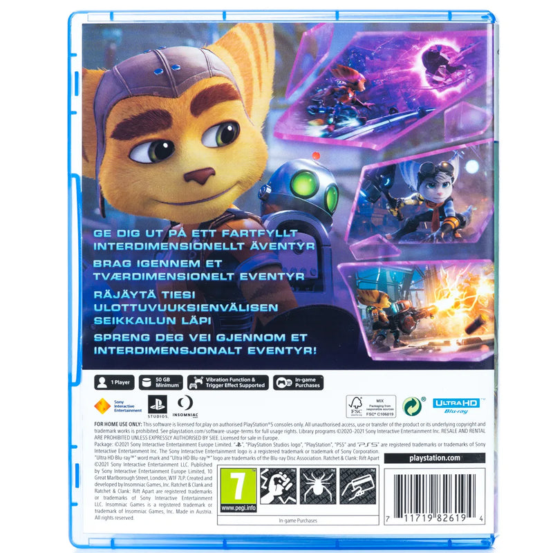 Ratchet & Clank: Rift Apart - PS5 Spill