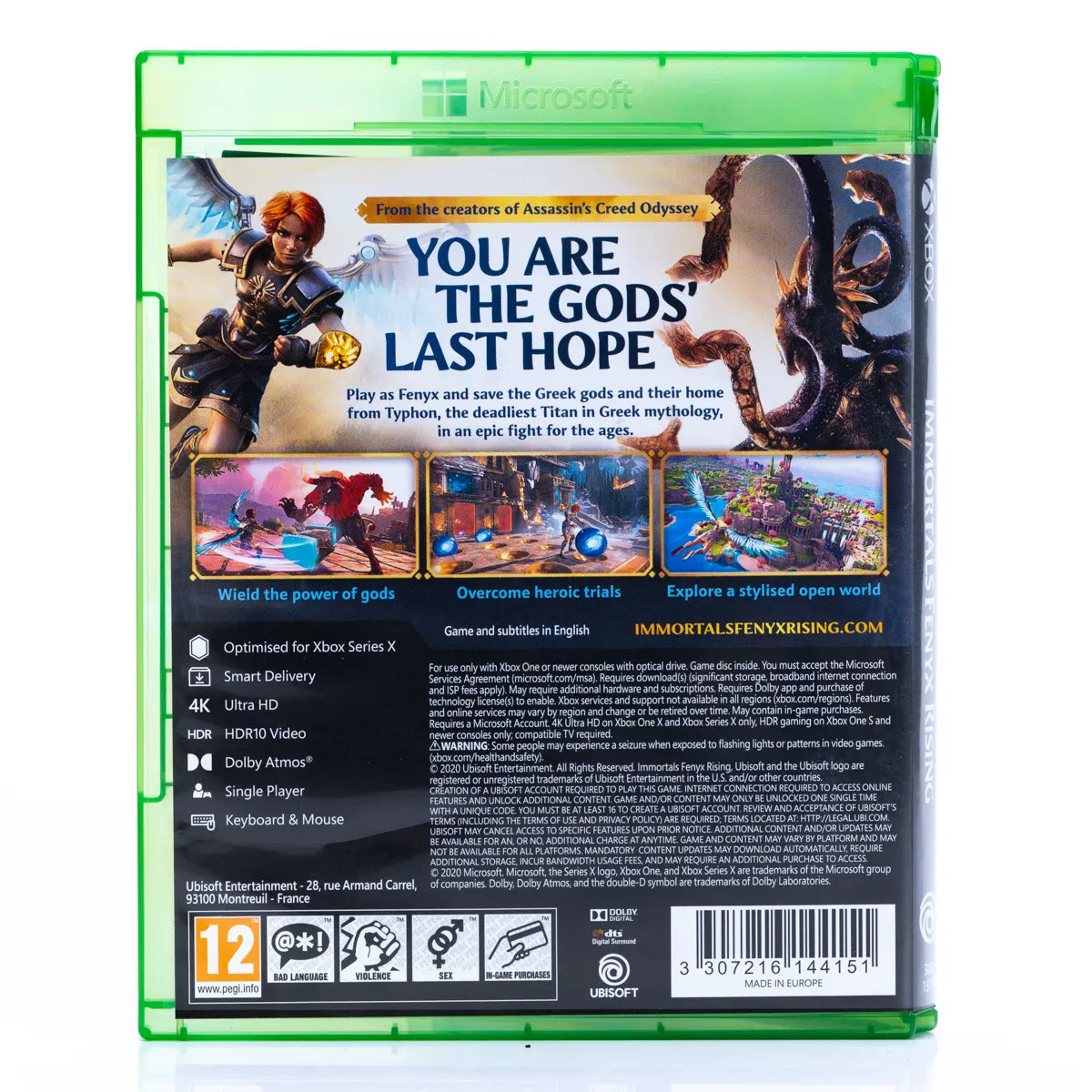 Immortals: Fenyx Rising - Xbox One / Series X spill - Retrospillkongen