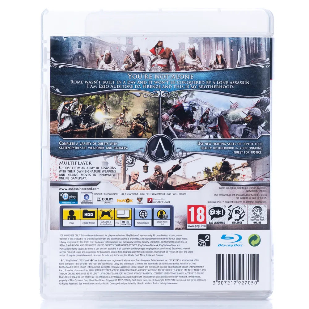 Assassin's Creed: Brotherhood - PS3 spill - Retrospillkongen