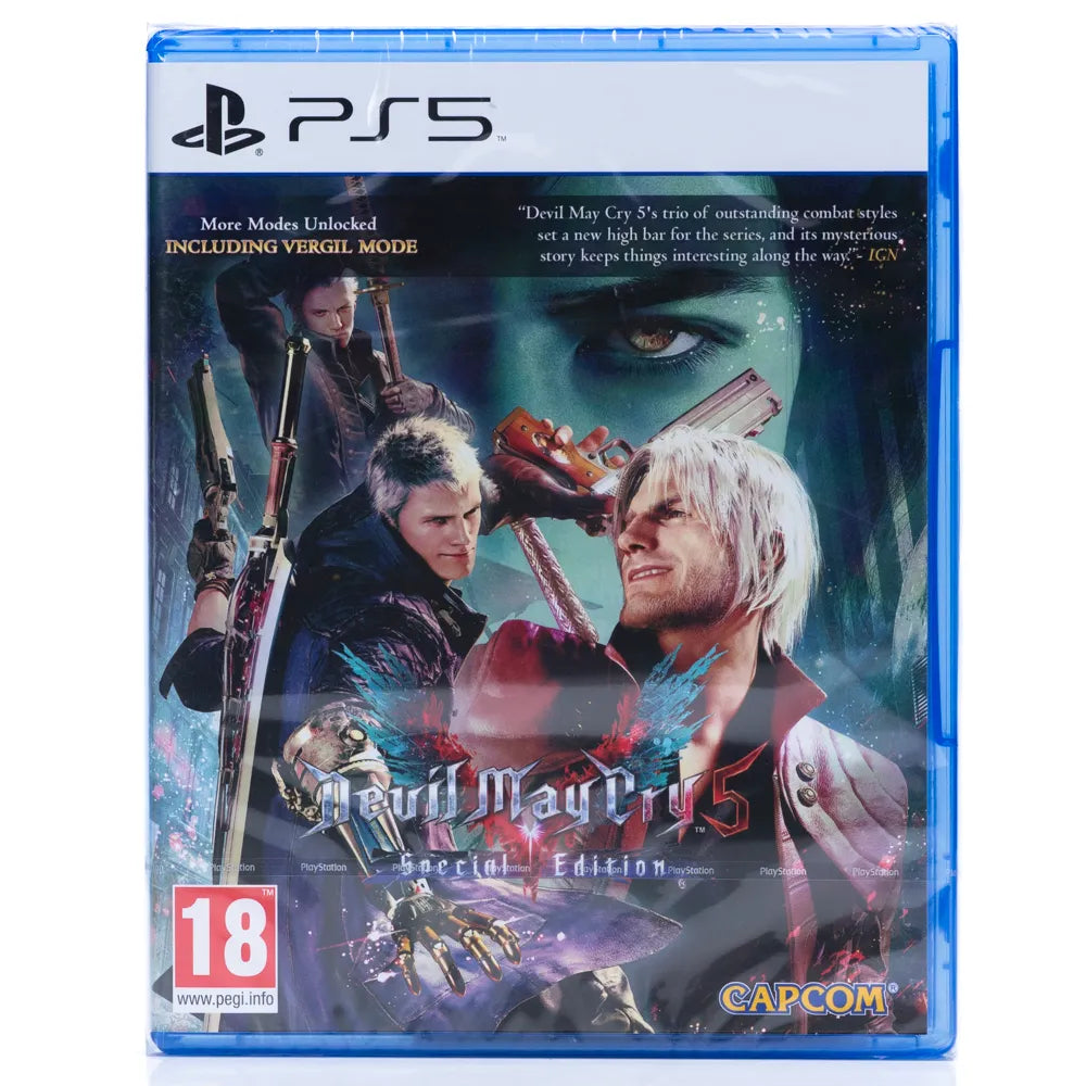 Devil May Cry 5: Special Edition - PS5 spill (Forseglet) - Retrospillkongen