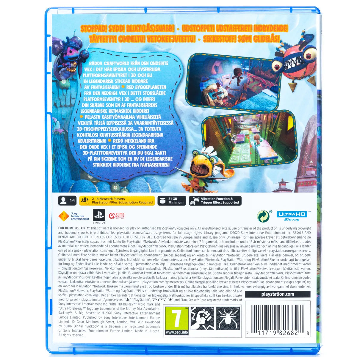 Sackboy: A Big Adventure - PS5 Spill - Retrospillkongen