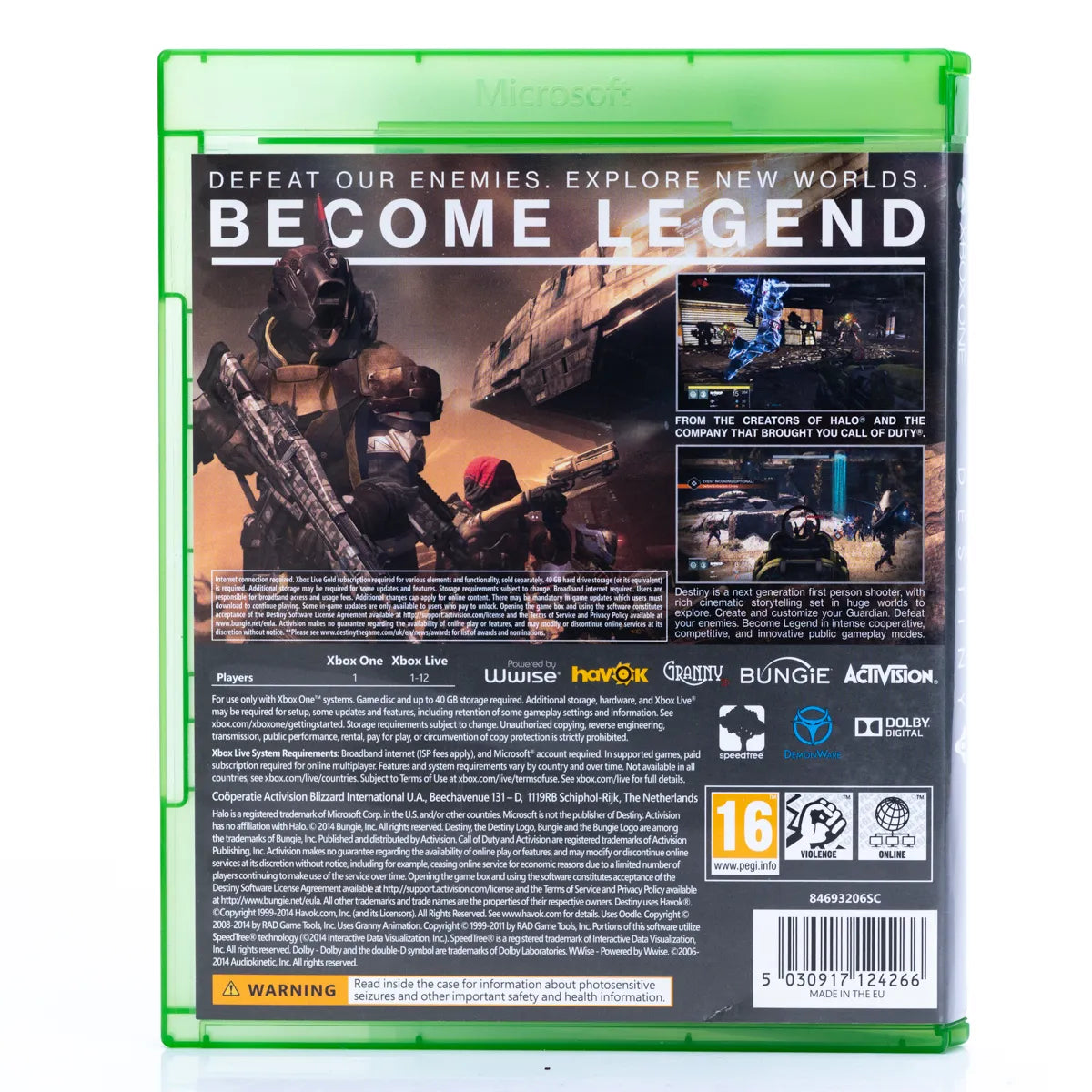 Destiny - Xbox One spill - Retrospillkongen