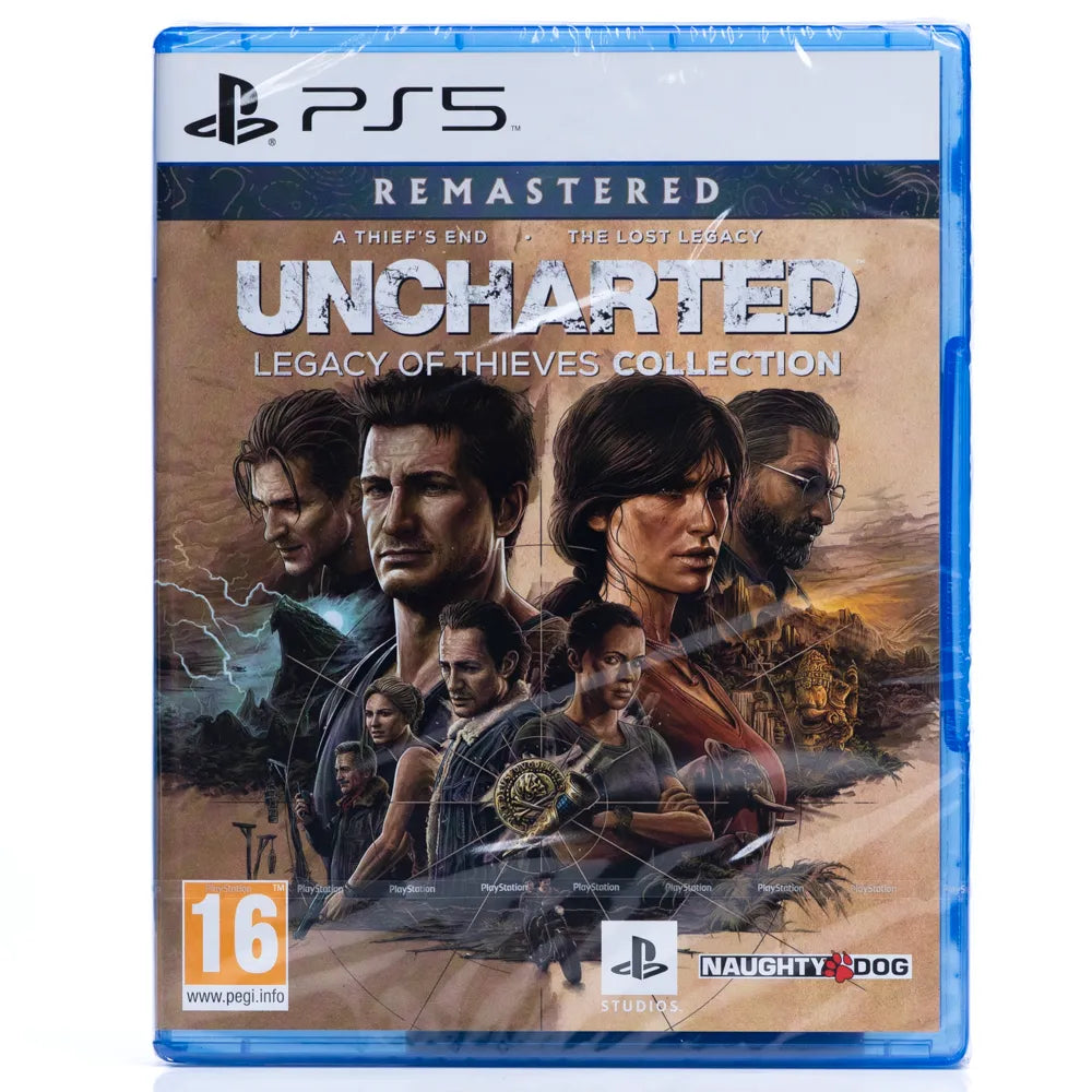 Uncharted: Legacy of Thieves Collection - PS5 spill (Forseglet) - Retrospillkongen