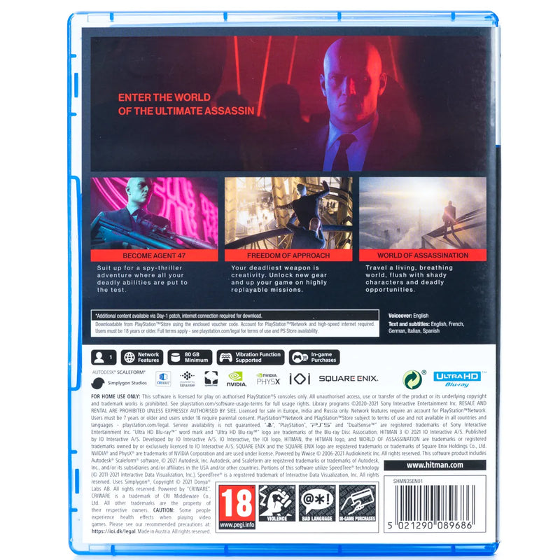 Hitman III - PS5 Spill