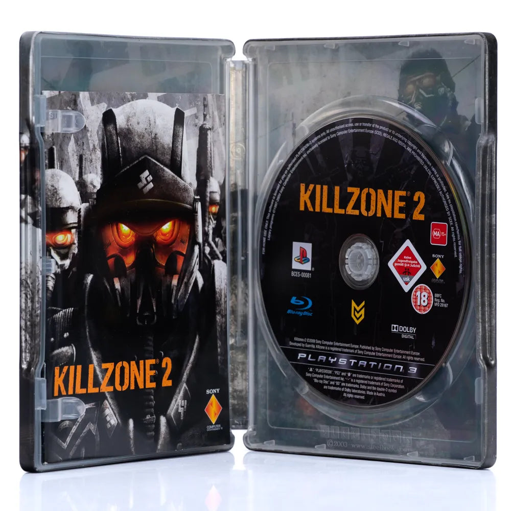 Killzone 2 - Limited Edition Collector´s Box (Steelbook) - PS3 spill - Retrospillkongen