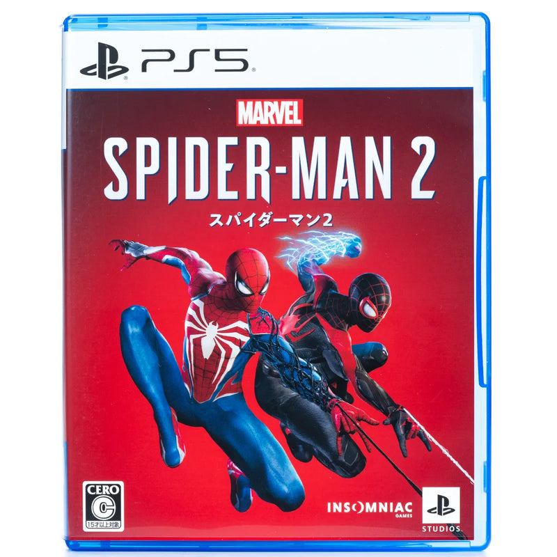 Marvel Spider-Man 2 - PS5 spill (NTSC-J, Regionfri)