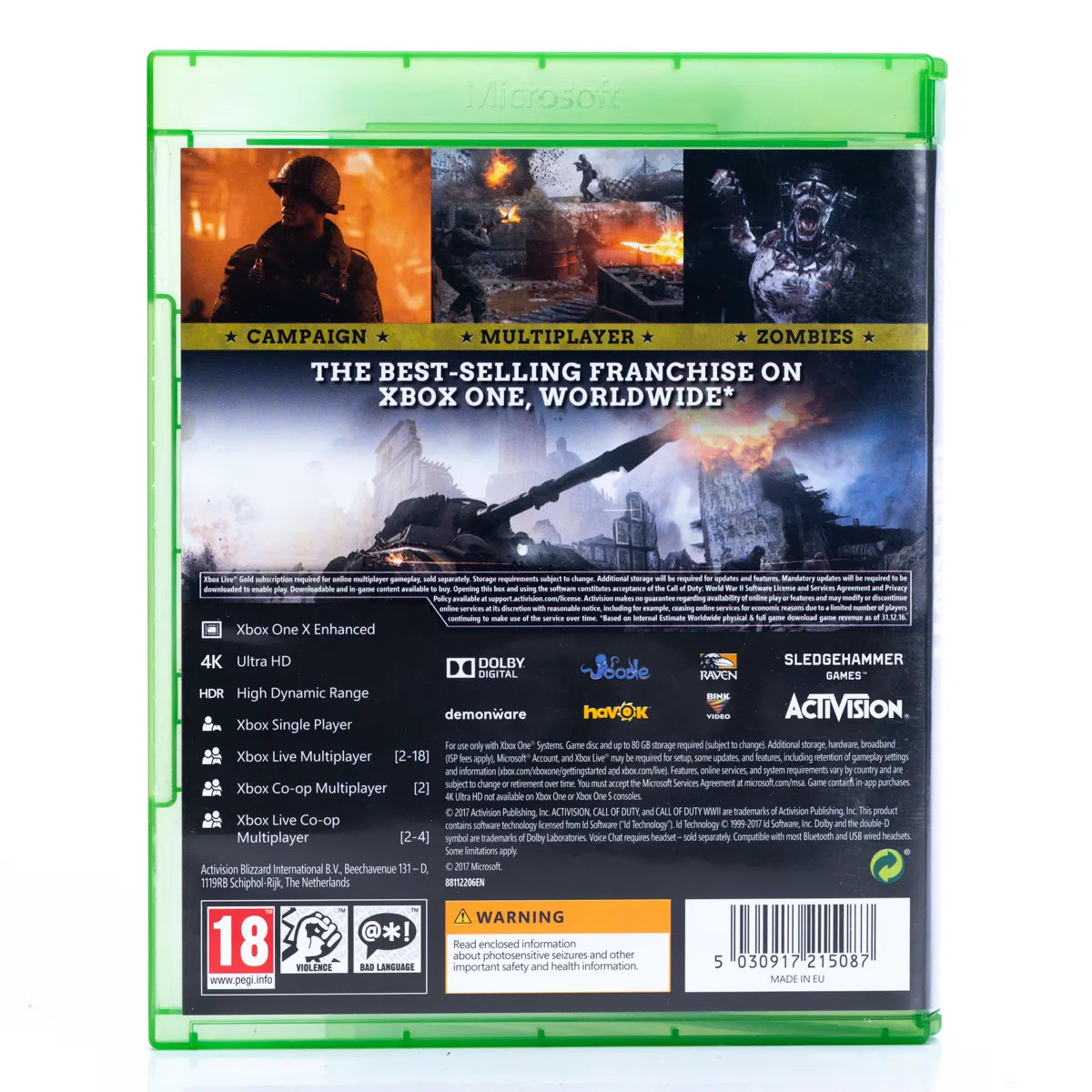 Call of Duty: WWII - Xbox One spill - Retrospillkongen