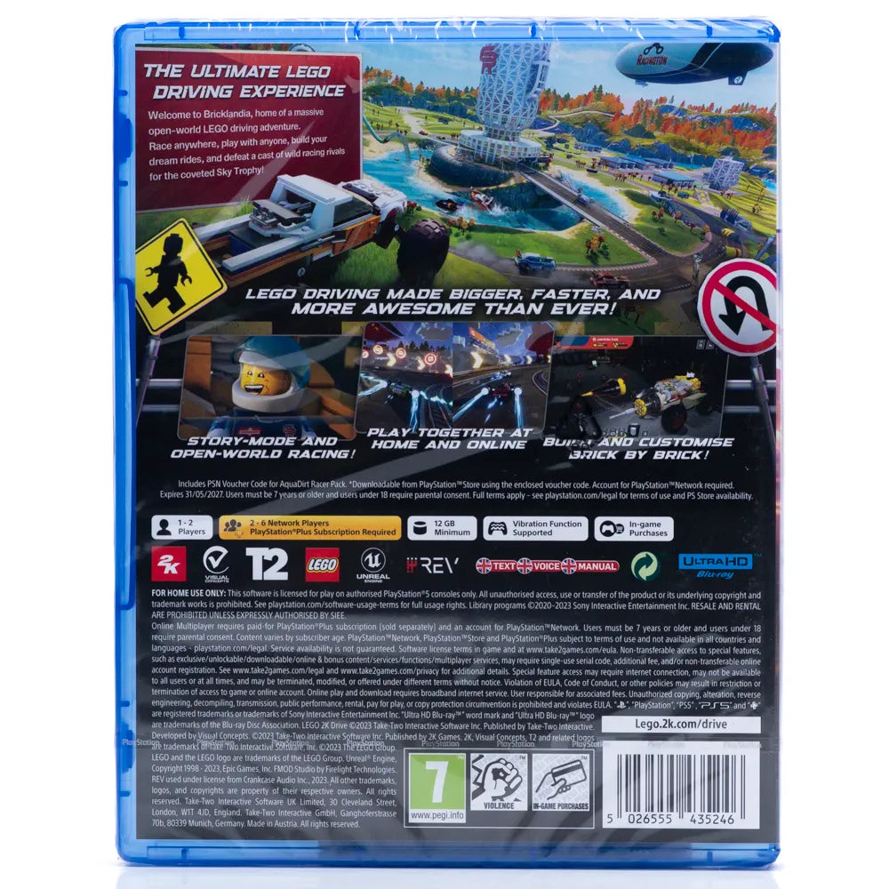 LEGO 2K Drive - PS5 spill (Forseglet) - Retrospillkongen