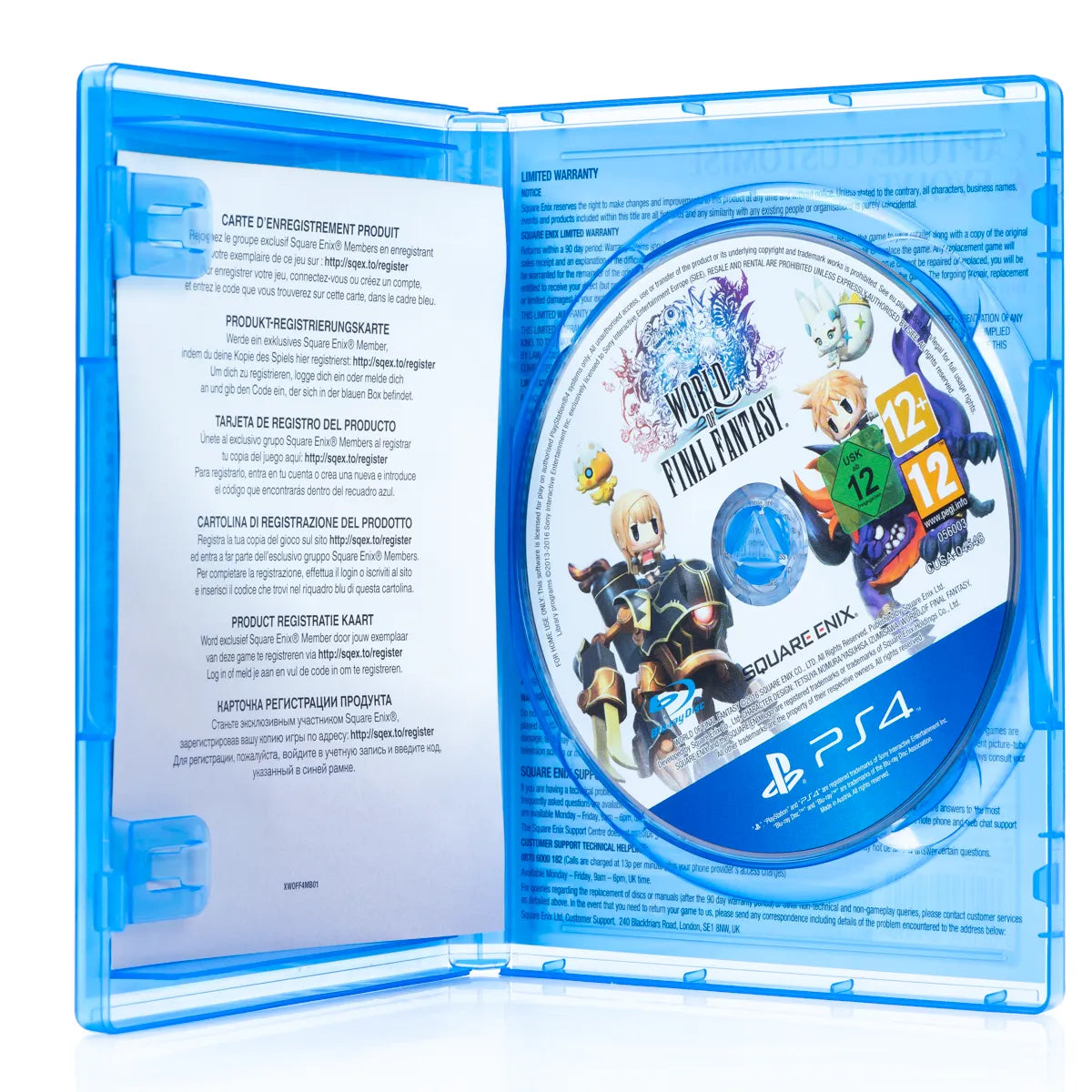 World of Final Fantasy - PS4 spill - Retrospillkongen