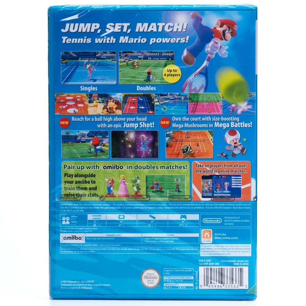 Mario Tennis: Ultra Smash - Wii U spill (Forseglet) - Retrospillkongen