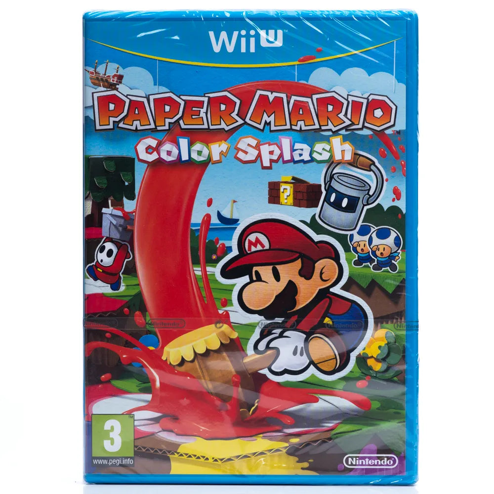 Paper Mario: Color Splash - Wii U spill (Forseglet)