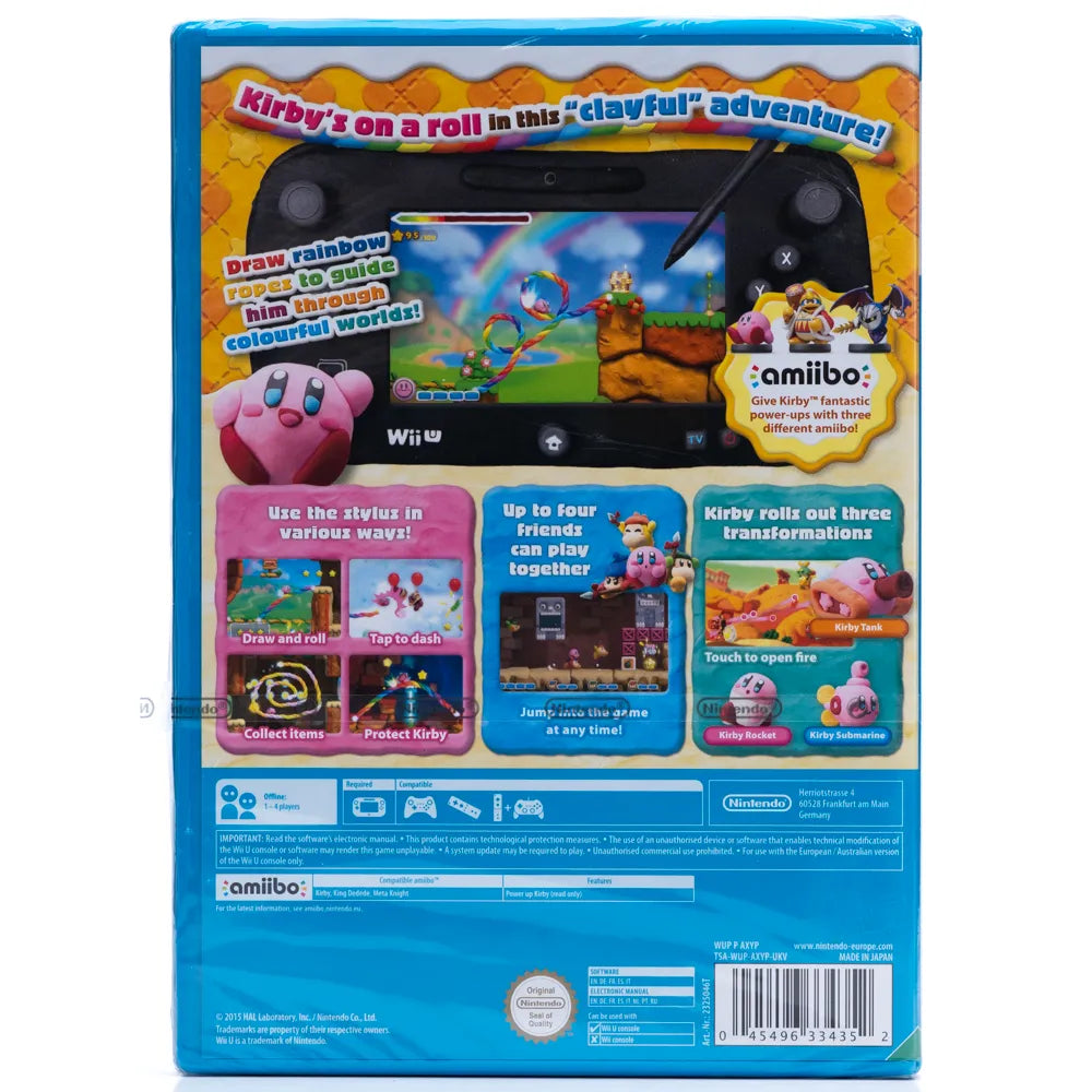Kirby and the Rainbow Paintbrush - Wii U spill (Forseglet) - Retrospillkongen