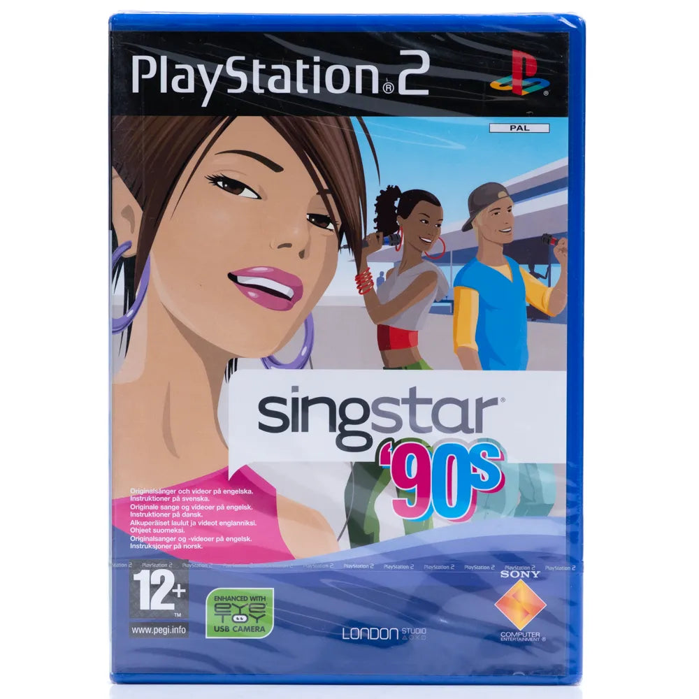 SingStar '90s - PS2 spill (Forseglet)