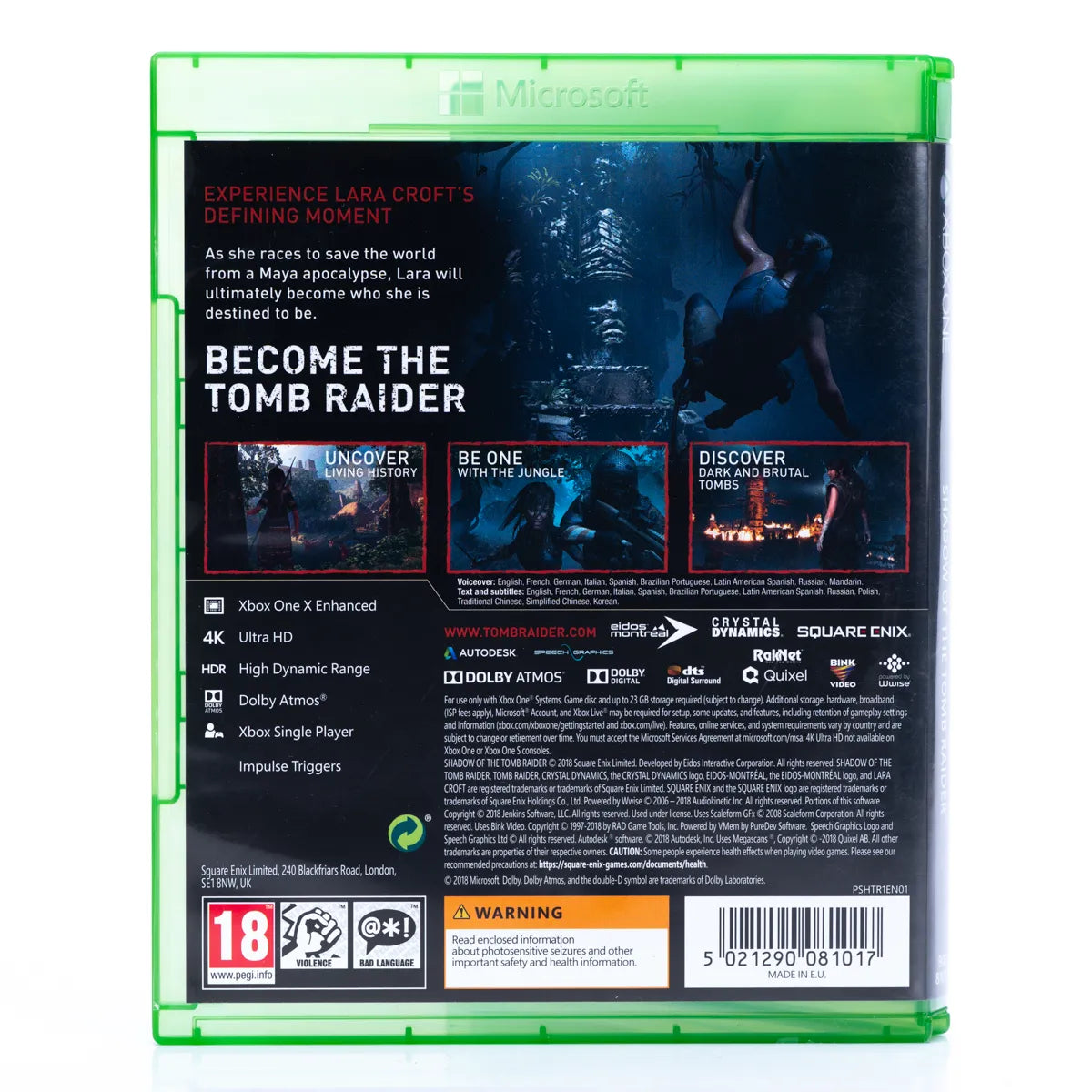 Shadow of the Tomb Raider - Xbox One spill - Retrospillkongen