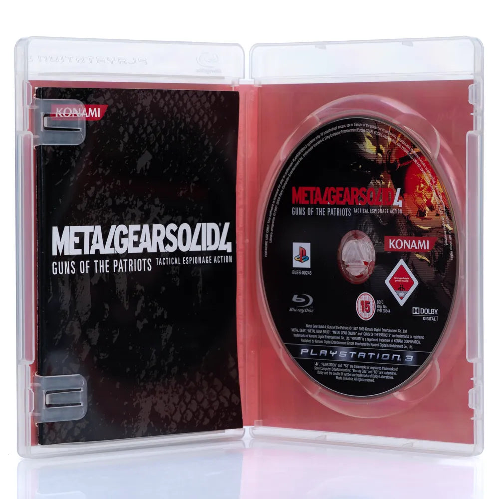 Metal Gear Solid 4 Guns of the Patriots - PS3 spill - Retrospillkongen