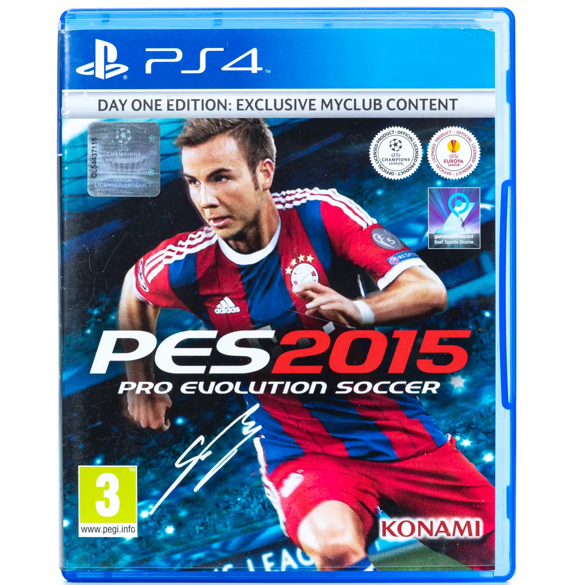 PES 2015: Pro Evolution Soccer - PS4 Spill - Retrospillkongen
