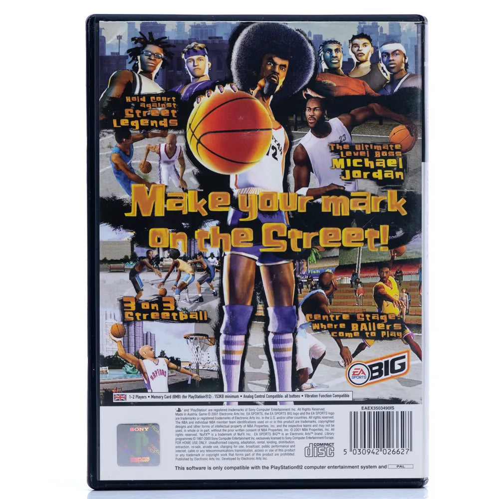 NBA Street - PS2 spill - Retrospillkongen
