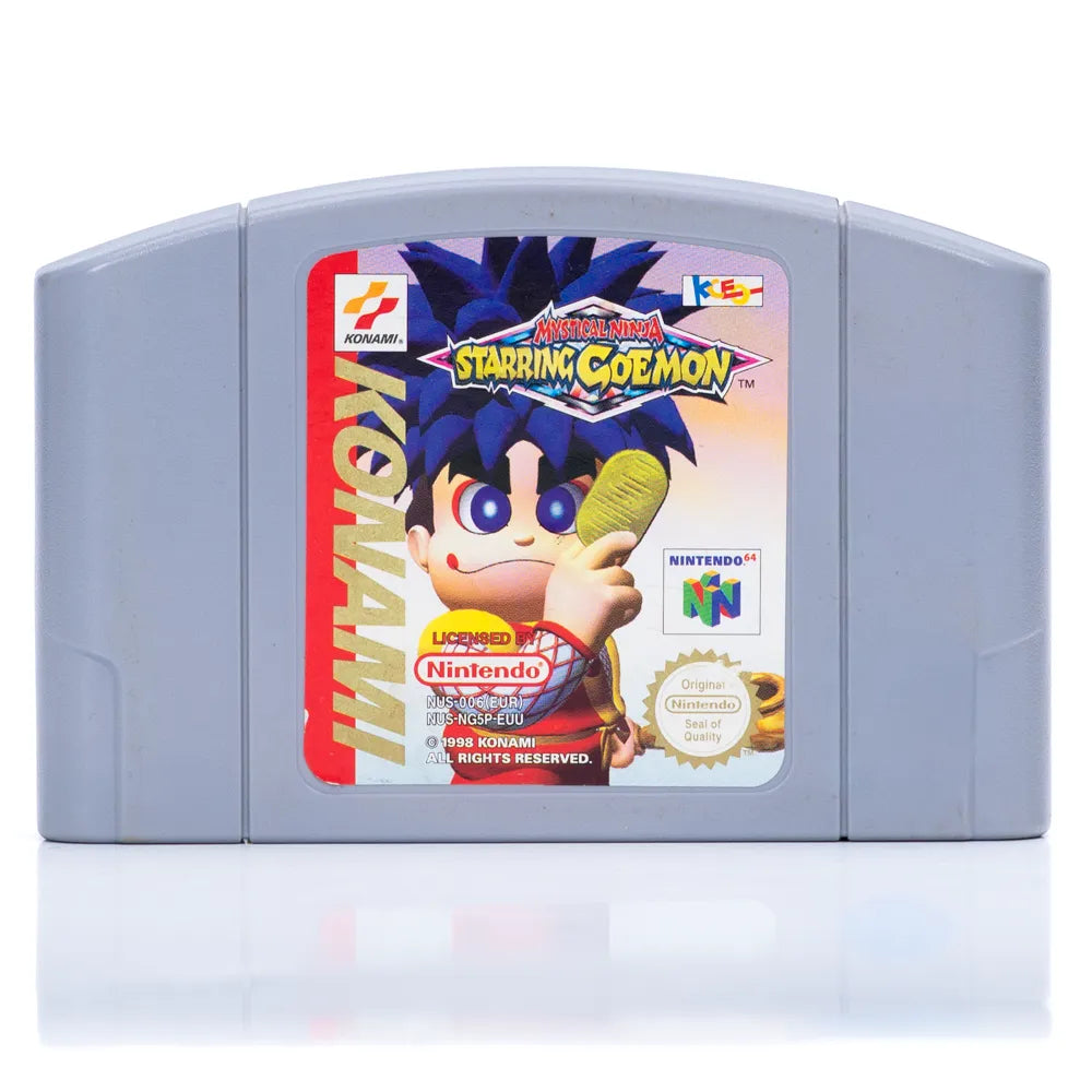 Mystical Ninja Starring Goemon - N64 spill - Retrospillkongen