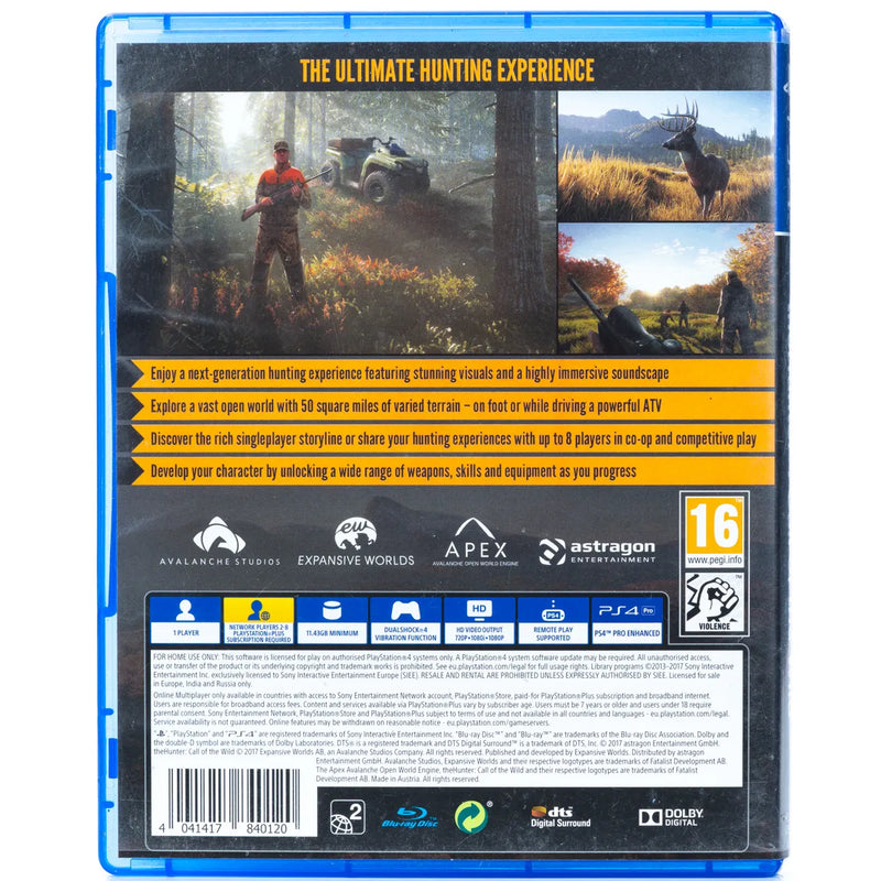 theHunter: Call of the Wild - PS4 Spill