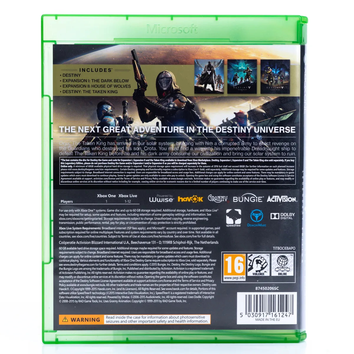 Destiny The Taken King - Xbox One Spill - Retrospillkongen