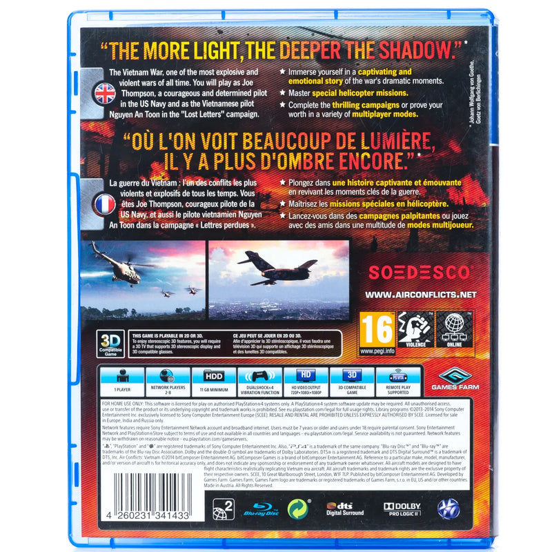 Air Conflicts: Vietnam - Ultimate Edition - PS4 Spill