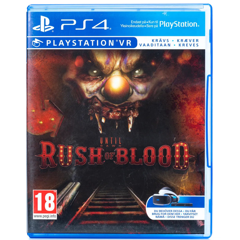 Until Dawn: Rush of Blood - PS4 Spill