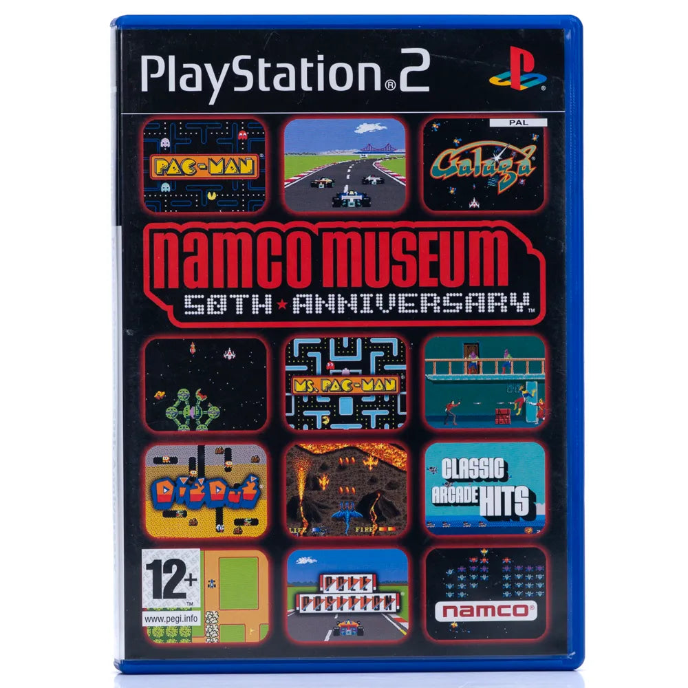 Namco Museum 50th Anniversary - PS2 spill - Retrospillkongen
