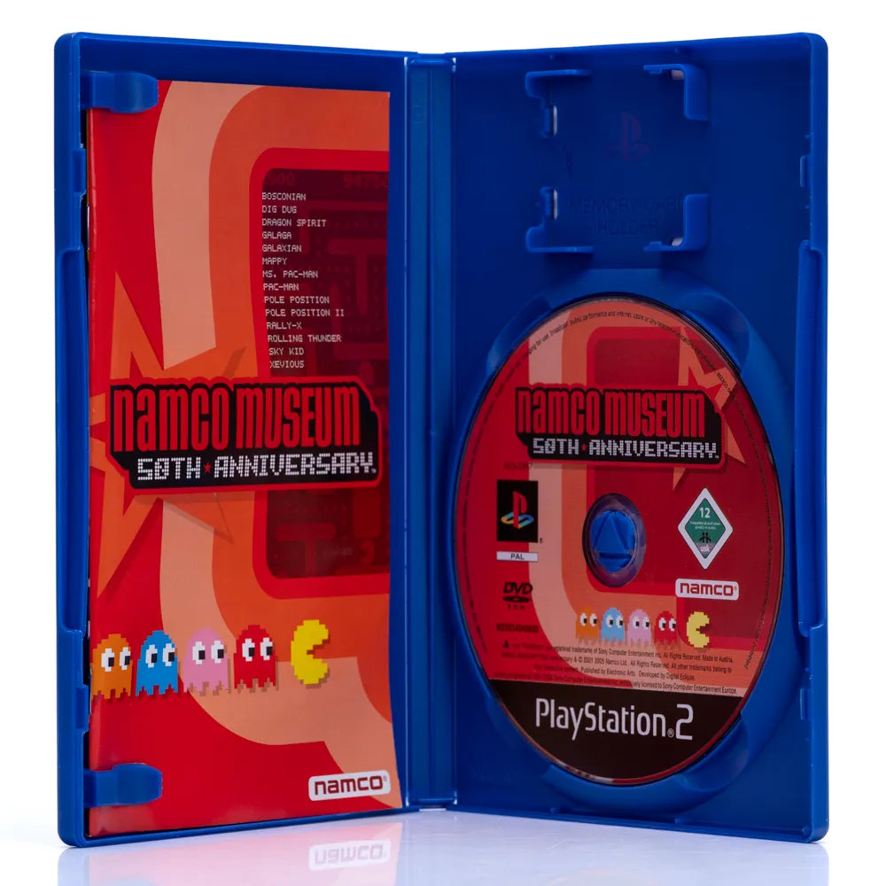 Namco Museum 50th Anniversary - PS2 spill - Retrospillkongen