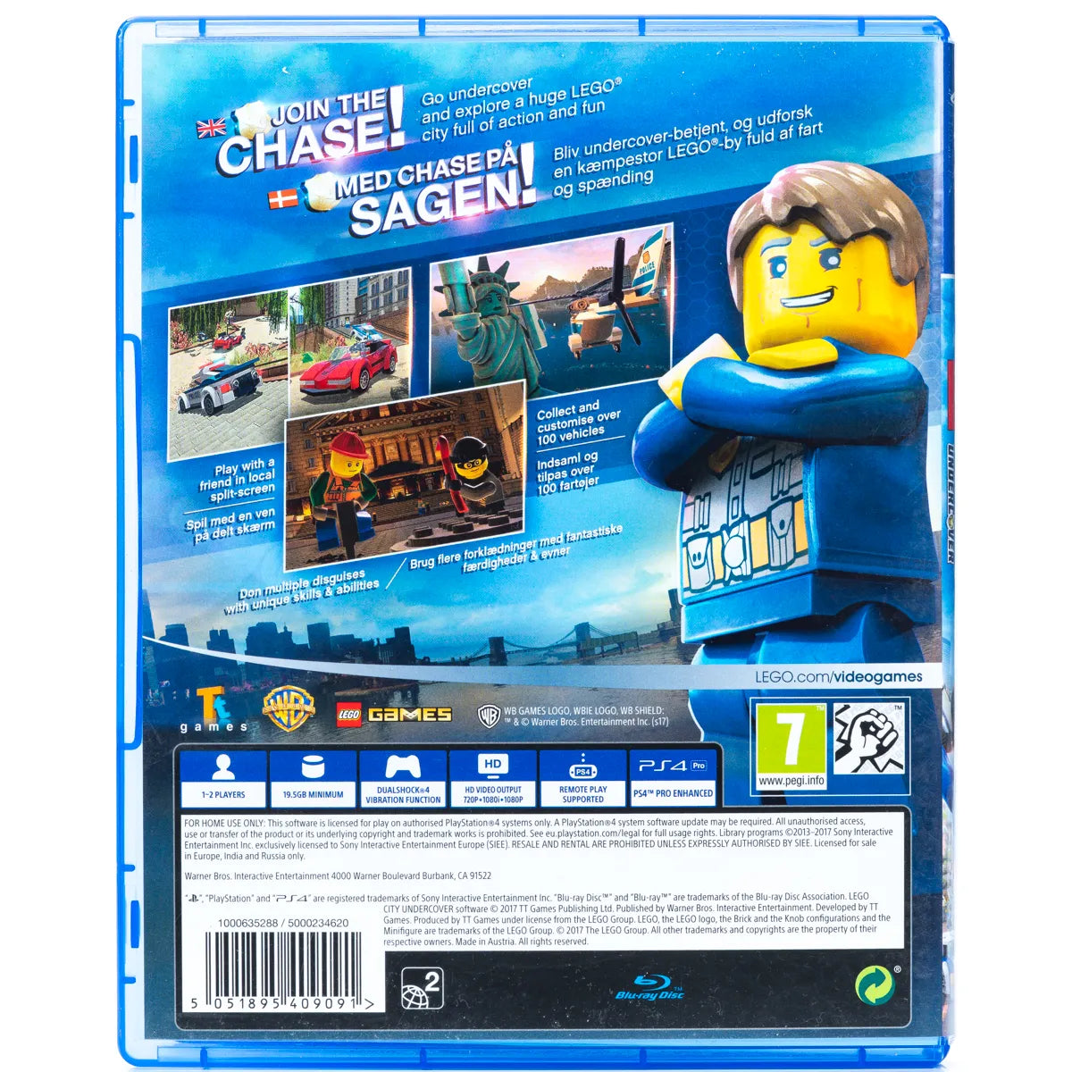 LEGO City: Undercover - PS4 Spill - Retrospillkongen
