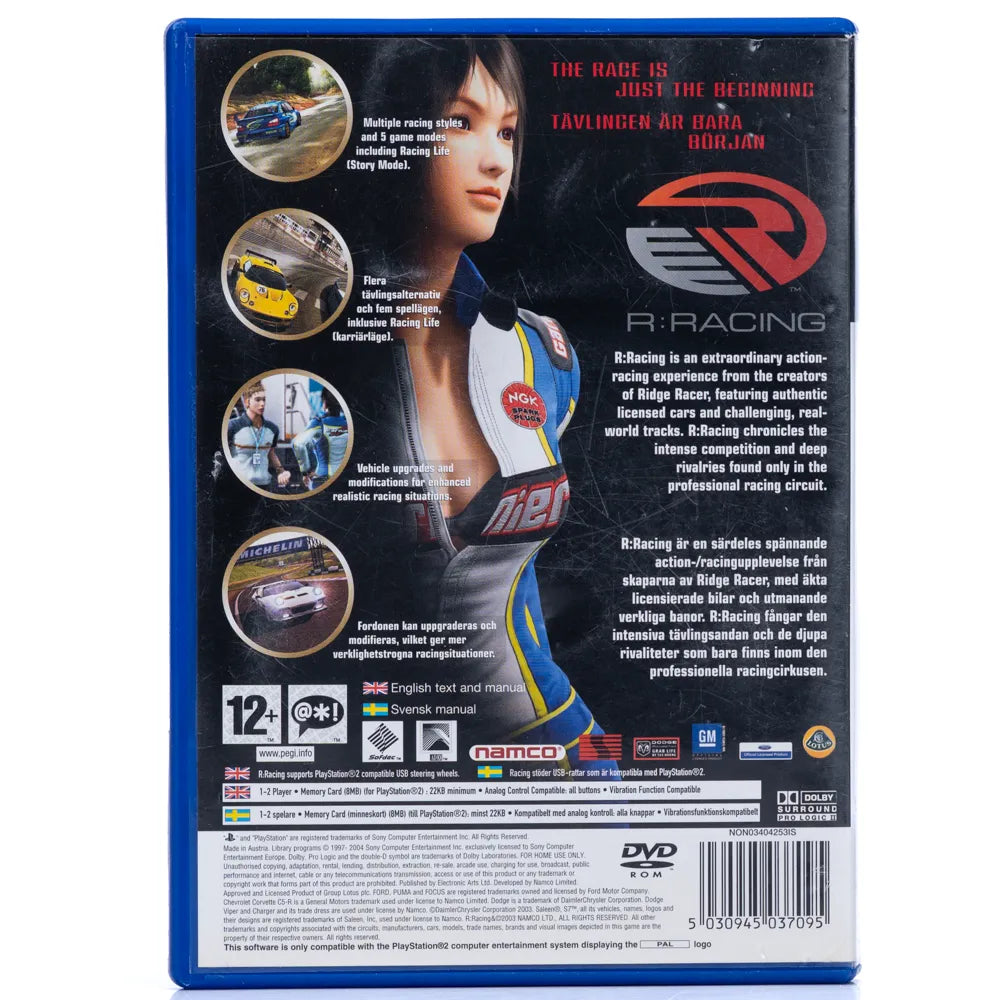 R Racing Evolution - PS2 spill - Retrospillkongen