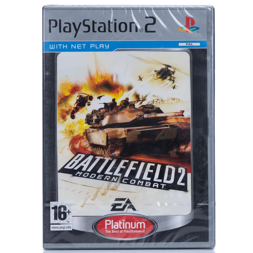Battlefield 2 Modern Combat Platinum (Forseglet) - PS2 spill - Retrospillkongen