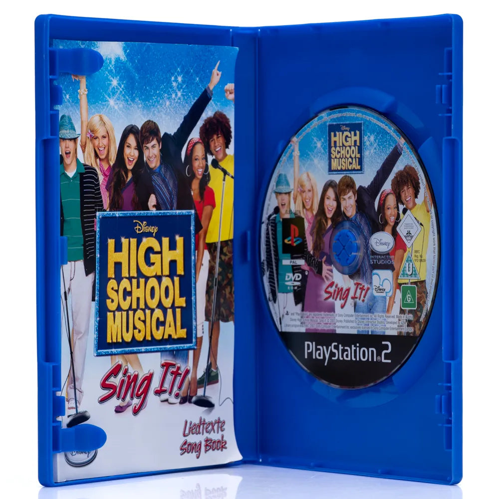 Disney High School Musical: Sing It! - PS2 spill - Retrospillkongen