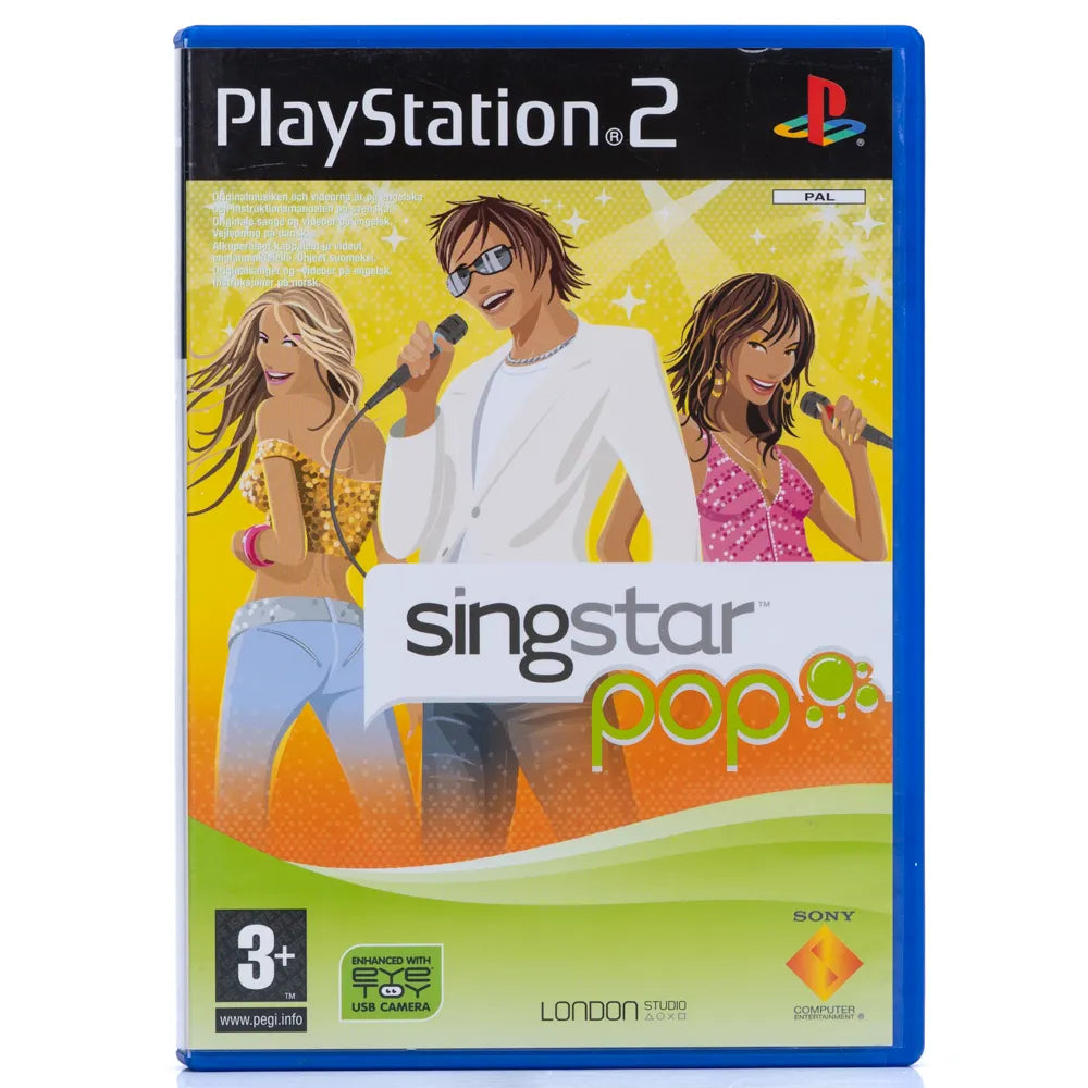 SingStar: Pop - PS2 Spill - Retrospillkongen