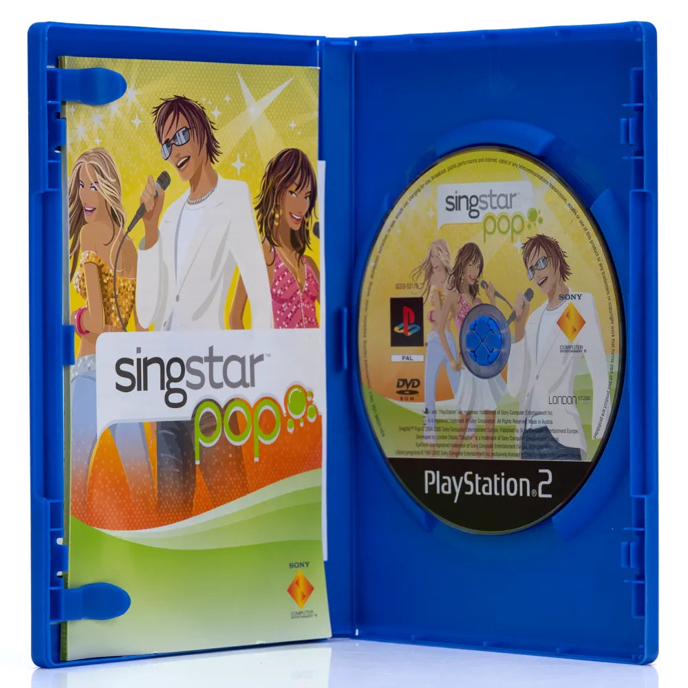 SingStar: Pop - PS2 Spill - Retrospillkongen