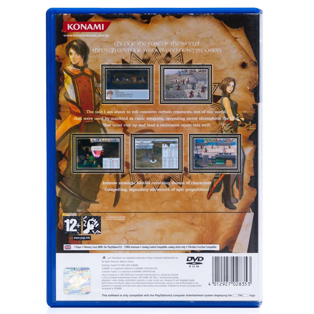 Suikoden Tactics - PS2 spill