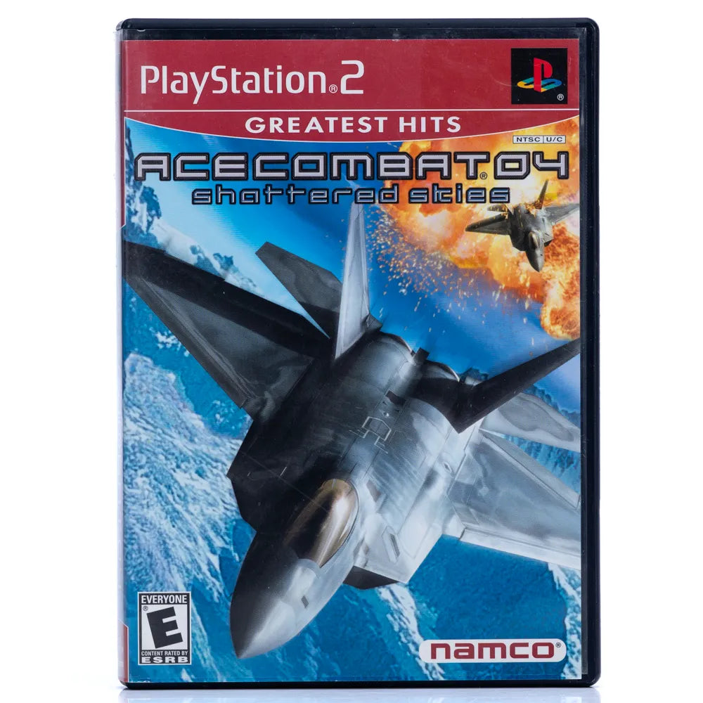 Ace Combat 04: Shattered Skies - PS2 spill - Retrospillkongen