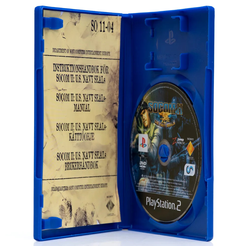 SOCOM II: U.S. Navy SEALs - PS2 spill