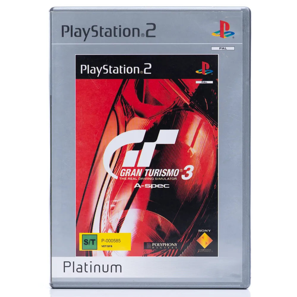Gran Turismo 3: A-spec - PS2 spill