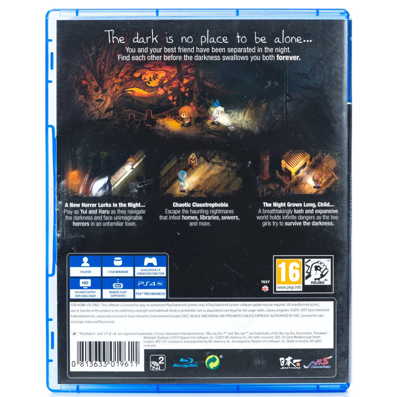 Yomawari: Midnight Shadows - PS4 Spill