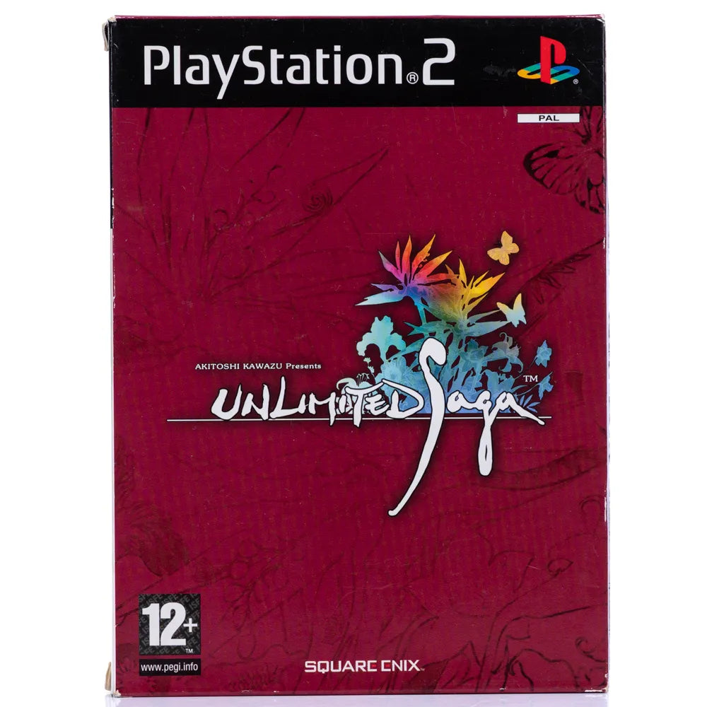 Unlimited Saga + Final Fantasy X-2 Eternal Calm Bonus Disc - PS2 spill - Retrospillkongen