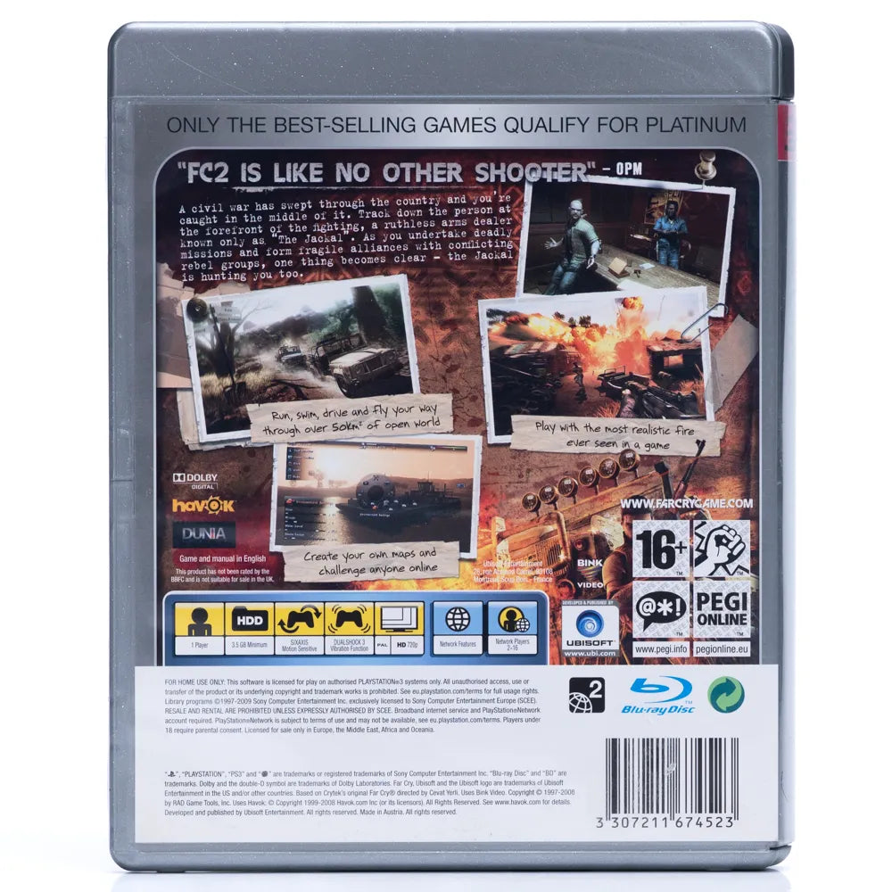 Far Cry 2 - PS3 spill - Retrospillkongen