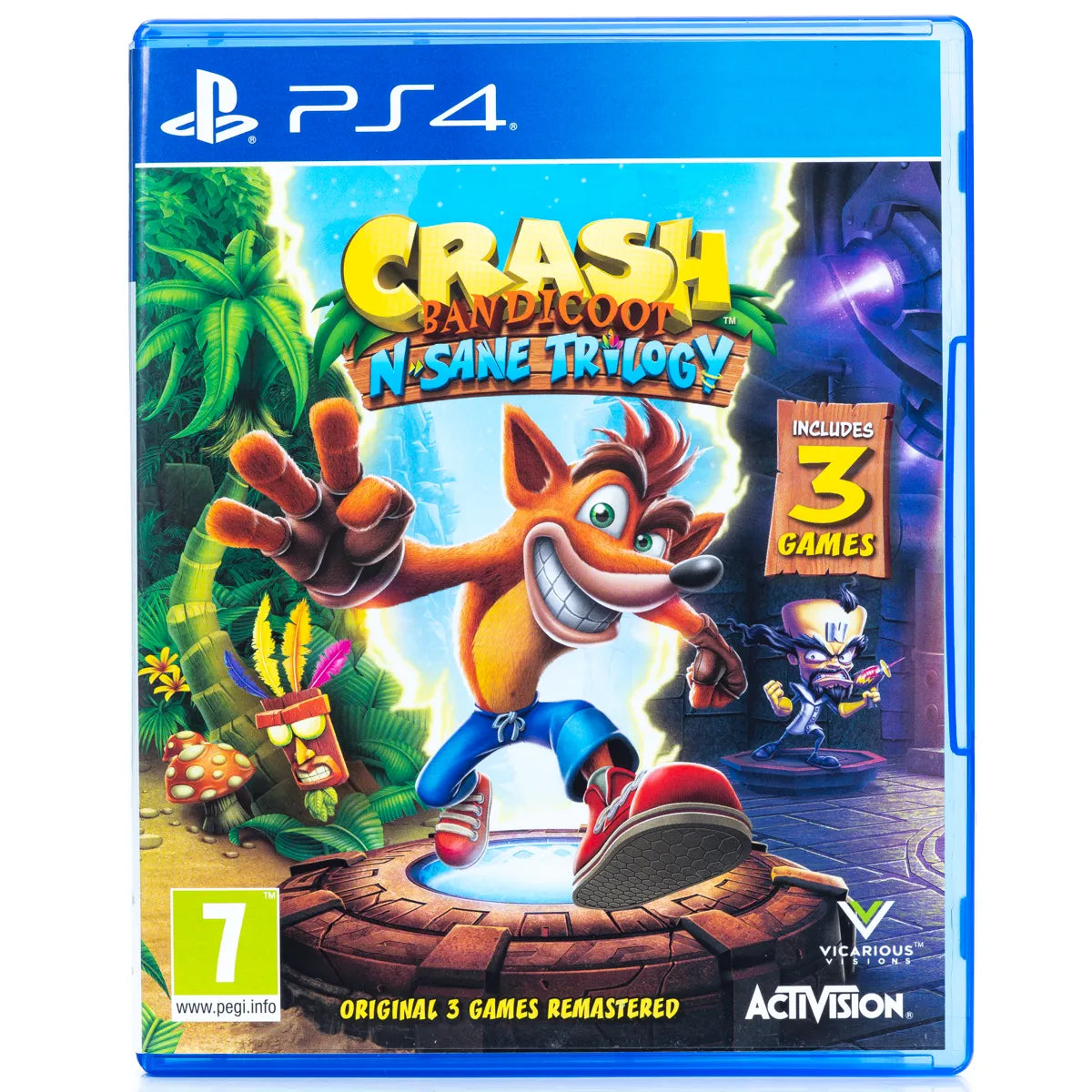 Crash Bandicoot: N. Sane Trilogy - PS4 Spill - Retrospillkongen
