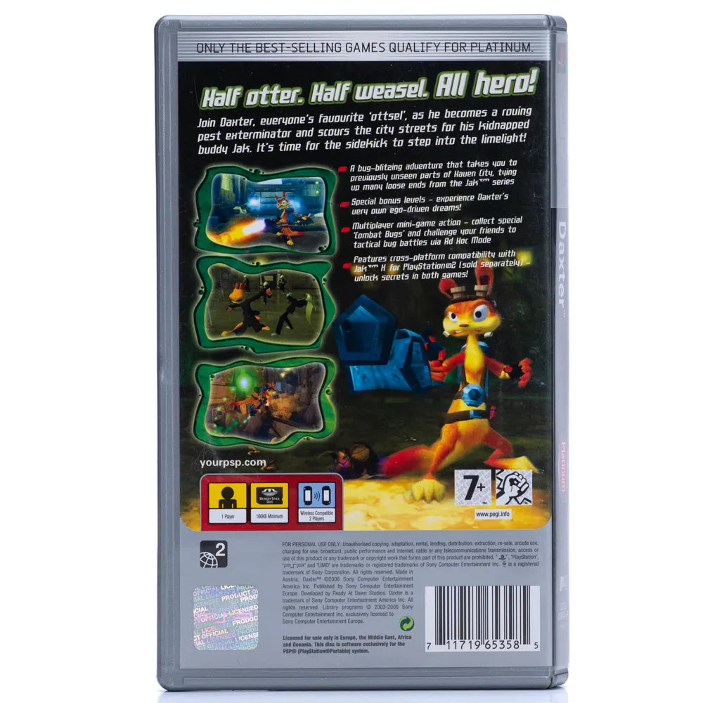 Daxter - PSP spill - Retrospillkongen