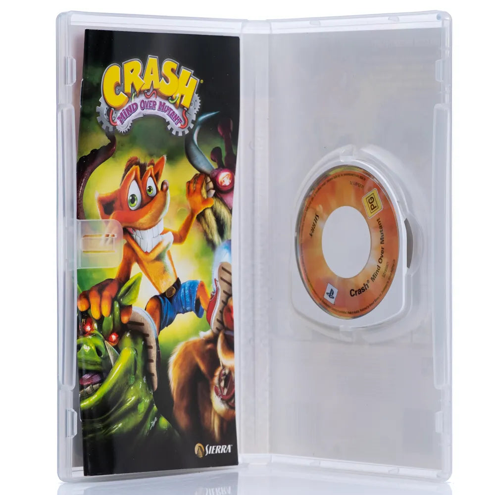 Crash Mind Over Mutant - PSP spill - Retrospillkongen