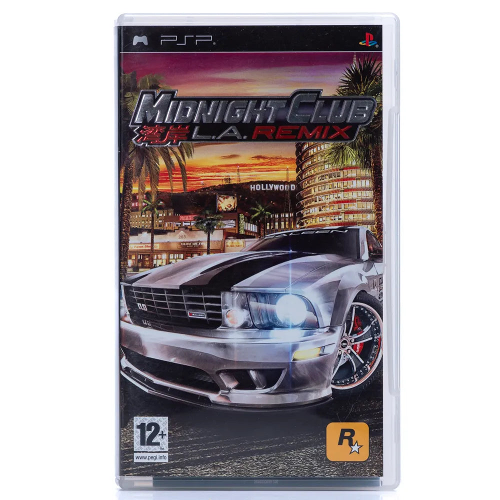 Midnight Club: L.A. Remix - PSP spill - Retrospillkongen