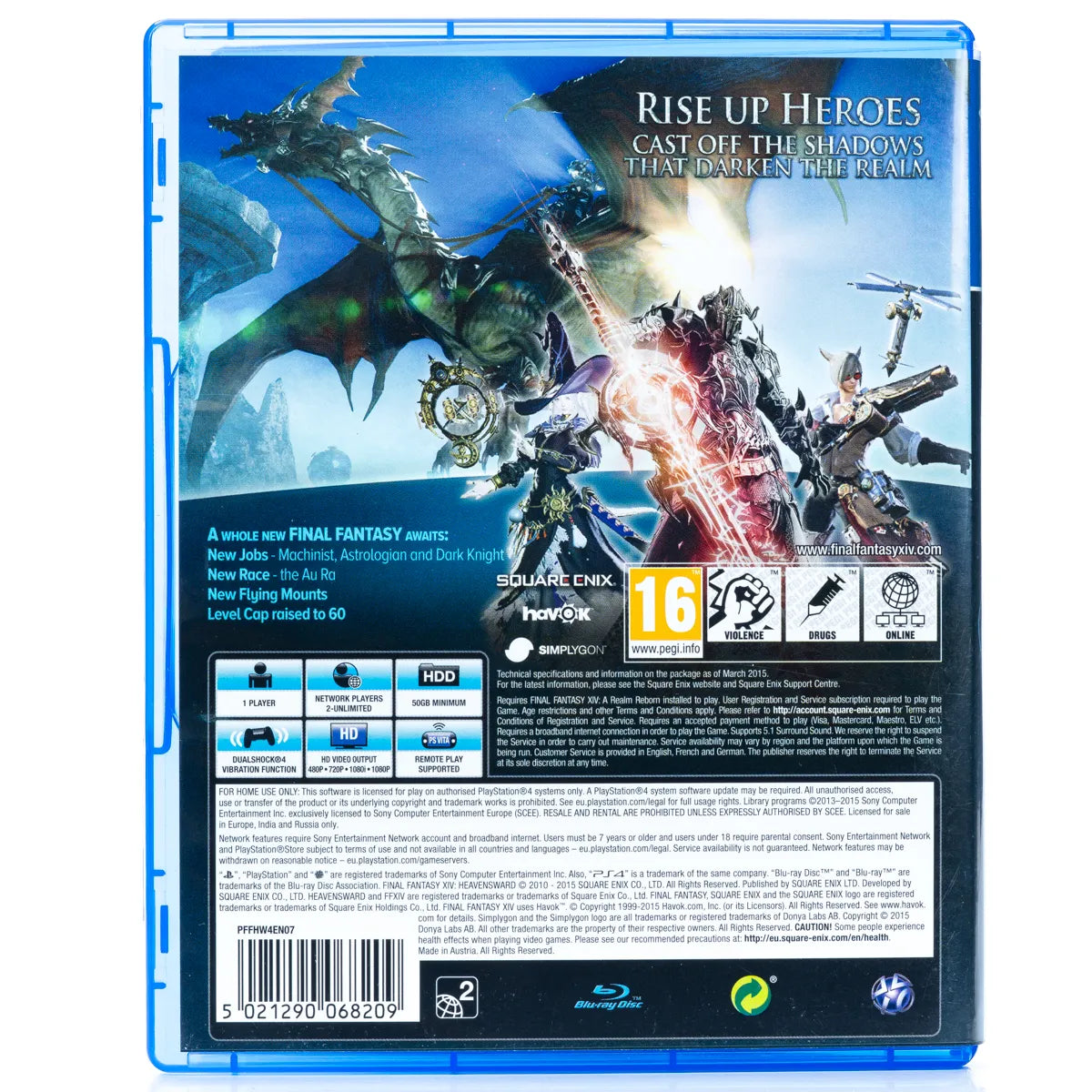 Final Fantasy XIV Online: Heavensward - PS4 Spill - Retrospillkongen