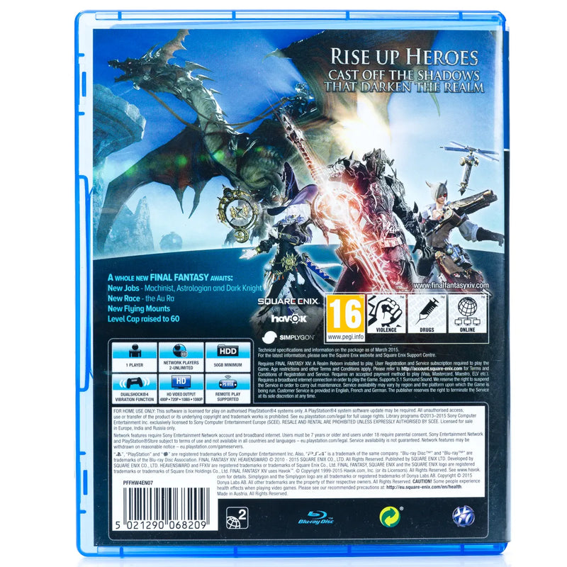 Final Fantasy XIV Online: Heavensward - PS4 Spill
